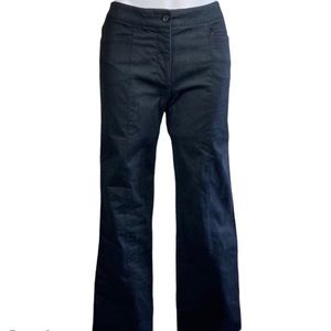 A/X Armani Exchange Woman’s Black Pans 97% Cotton Size 4